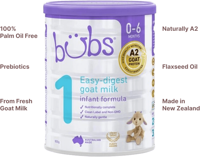 Natural Goat Milk Infant Formula
