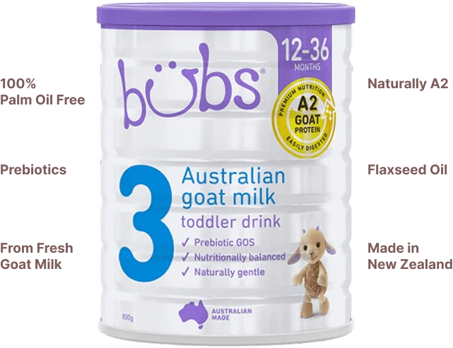 Natural Goat Milk Toddler Formula