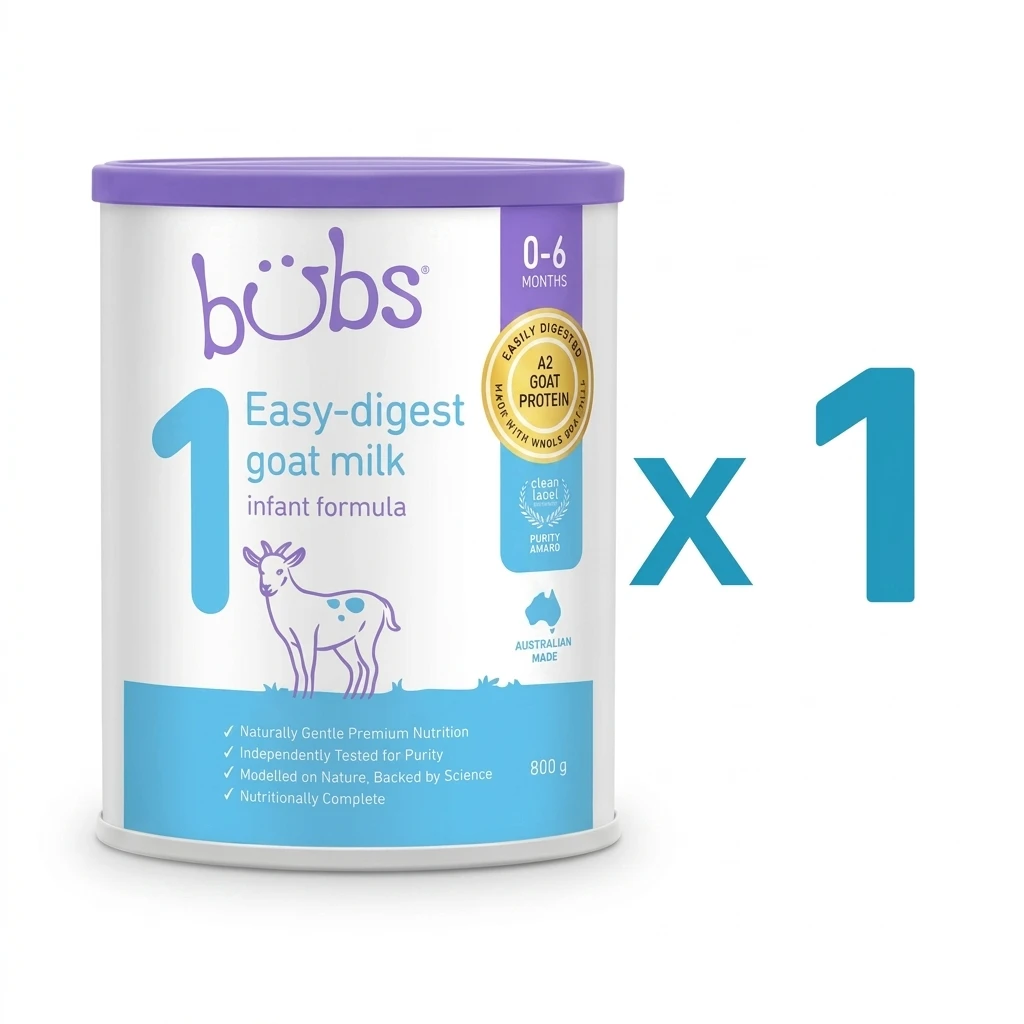 Bubs® Easy-digest Goat Milk Infant Formula Stage 1