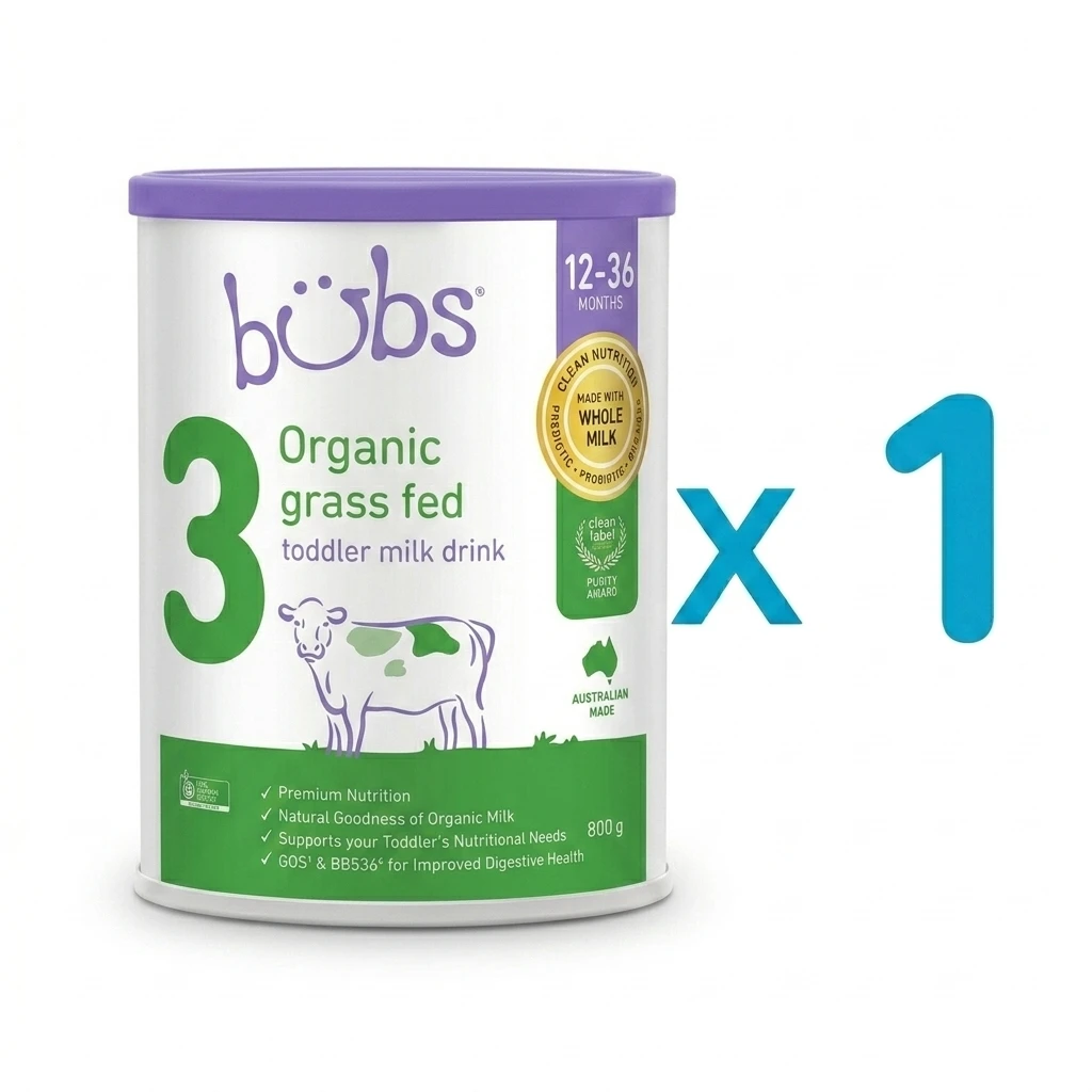 Bubs Organic® Grass Fed Follow-on Formula Stage 3 (x1)